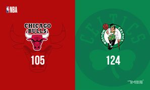 绿军送公牛6连败 布朗24分 武切维奇19+11 普理查德26+5+8